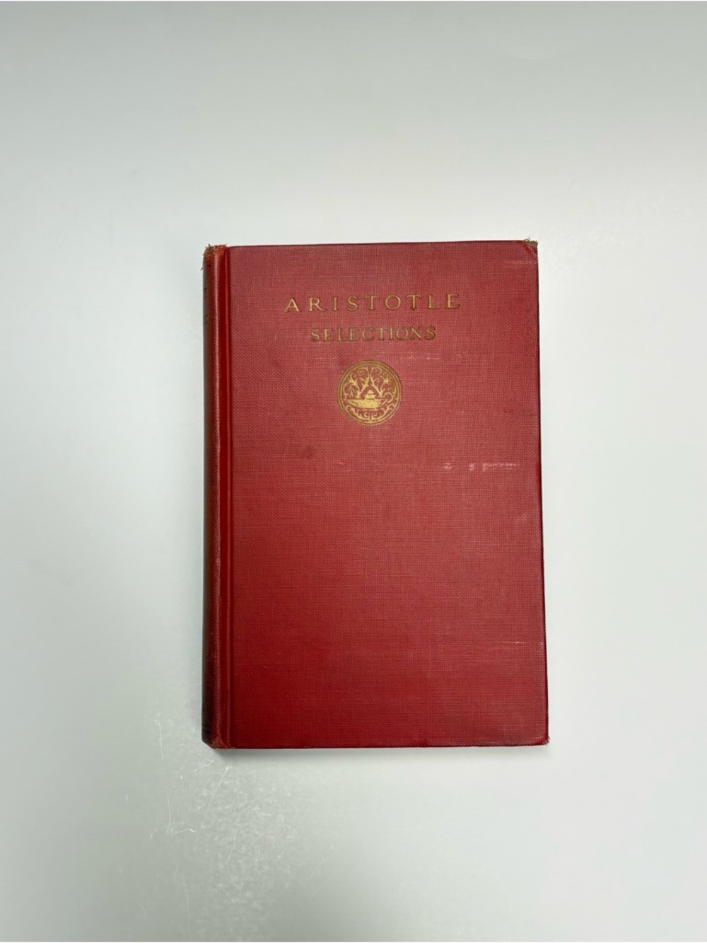 Vintage Aristotle Selections Collectible from 1938 Hardcover Edited By Ross W.D.